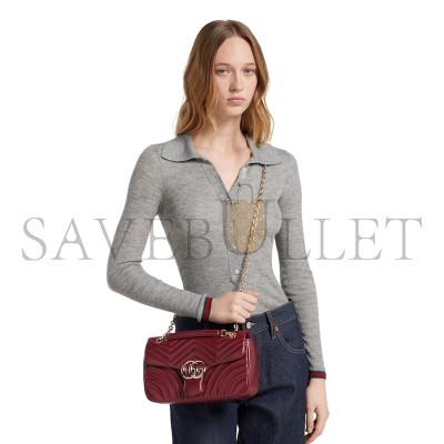 GUCCI GG MARMONT MEDIUM SHOULDER BAG 837267AAE386207 (26*15*7cm)