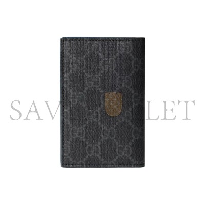 GUCCI BULE INTERIOR GG LONG CARD CASE 768249FACQC1052 (15*12cm)