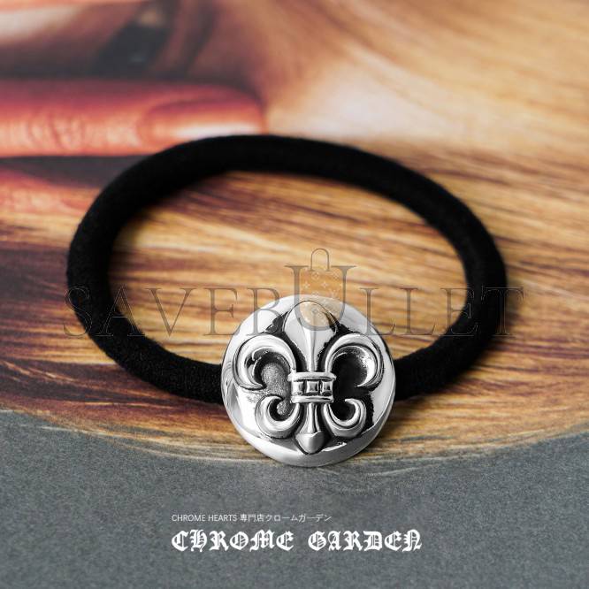 CHROME HEARTS BS FLEUR HAIR TIE CHROME HEARTS BS FLEUR HAIR TIE