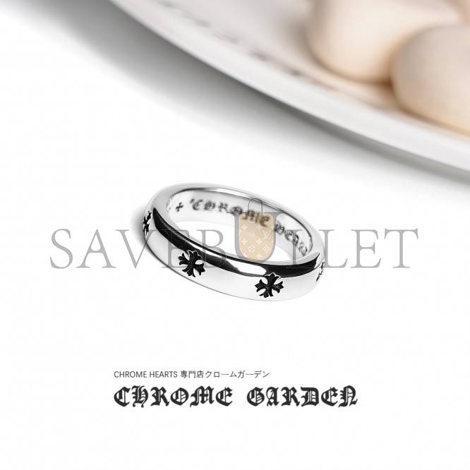 CHROME HEARTS CH PLUS BAND RING CHROME HEARTS CH PLUS BAND RING