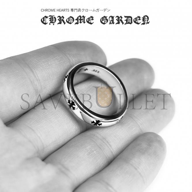 CHROME HEARTS CH PLUS BAND RING CHROME HEARTS CH PLUS BAND RING