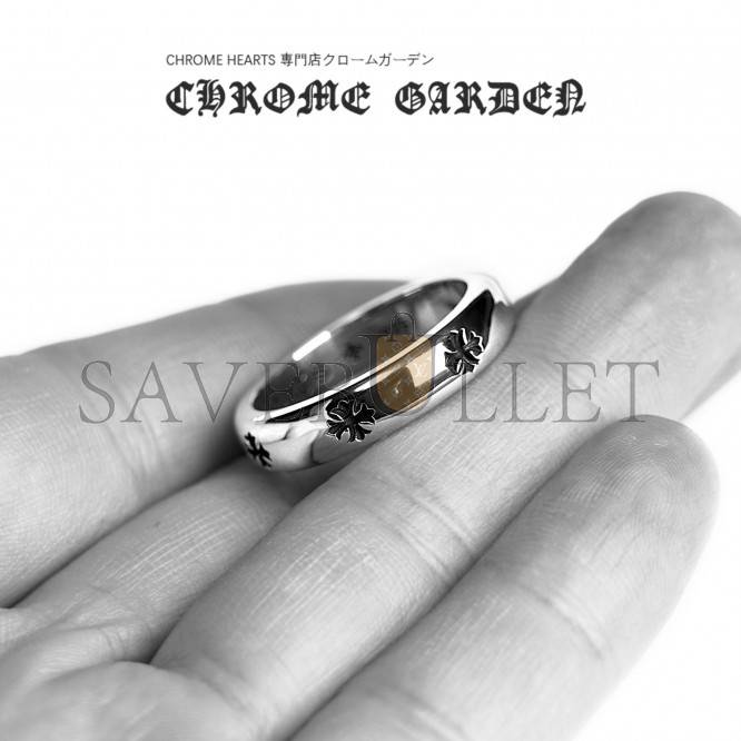 CHROME HEARTS CH PLUS BAND RING CHROME HEARTS CH PLUS BAND RING