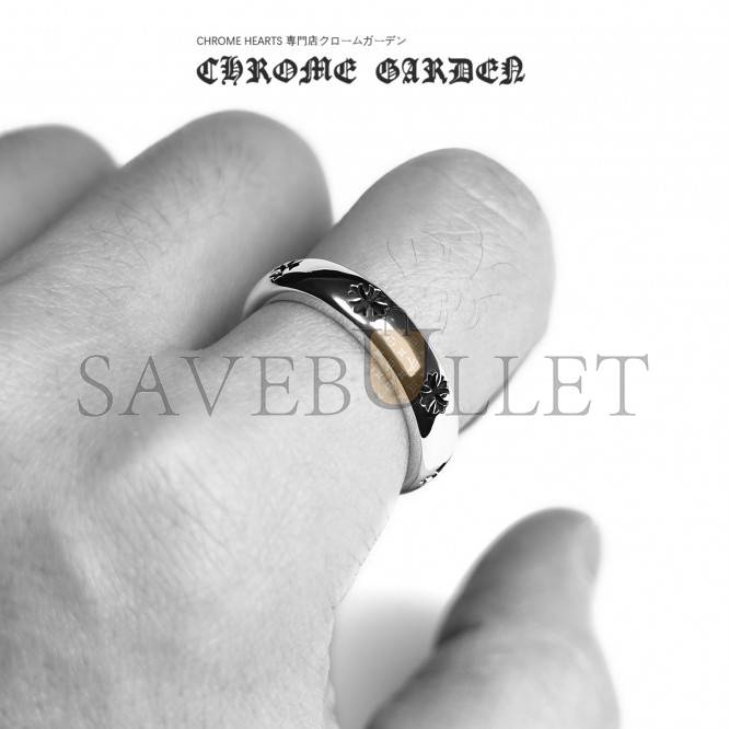 CHROME HEARTS CH PLUS BAND RING CHROME HEARTS CH PLUS BAND RING