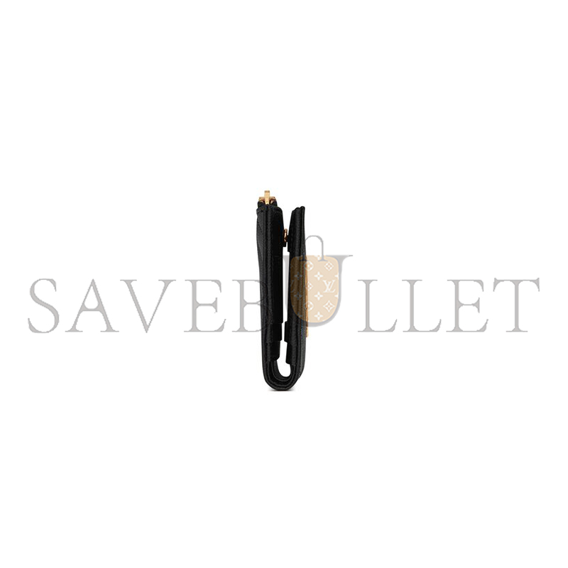 YSL CASSANDRE MATELASSÉ BI-FOLD WALLET IN GRAIN DE POUDRE LEATHER 575879BOW011000 (10.5*8.5*2.5cm)