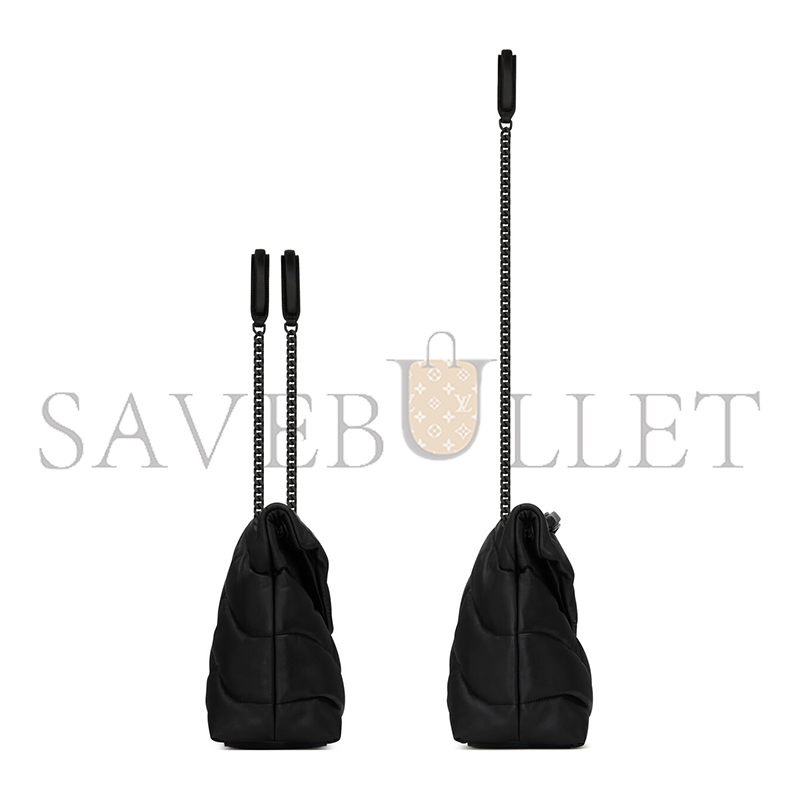 YSL PUFFER MEDIUM IN NAPPA LEATHER 5774751EL081000 (35*23*13.5cm)