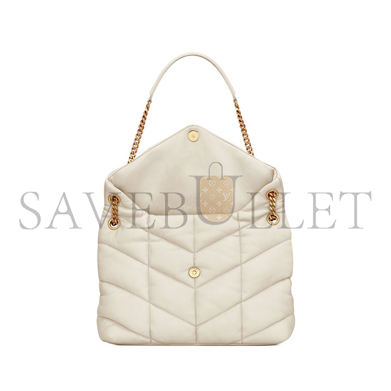 YSL PUFFER MEDIUM IN NAPPA LEATHER 5774751EL079207 (35*23*13.5cm)