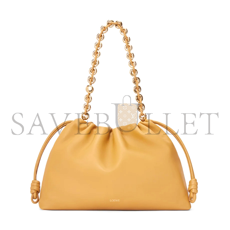 LOEWE LARGE FLAMENCO PURSE IN MELLOW NAPPA LAMBSKIN A411FPDX01-6715 (41*26*9cm)