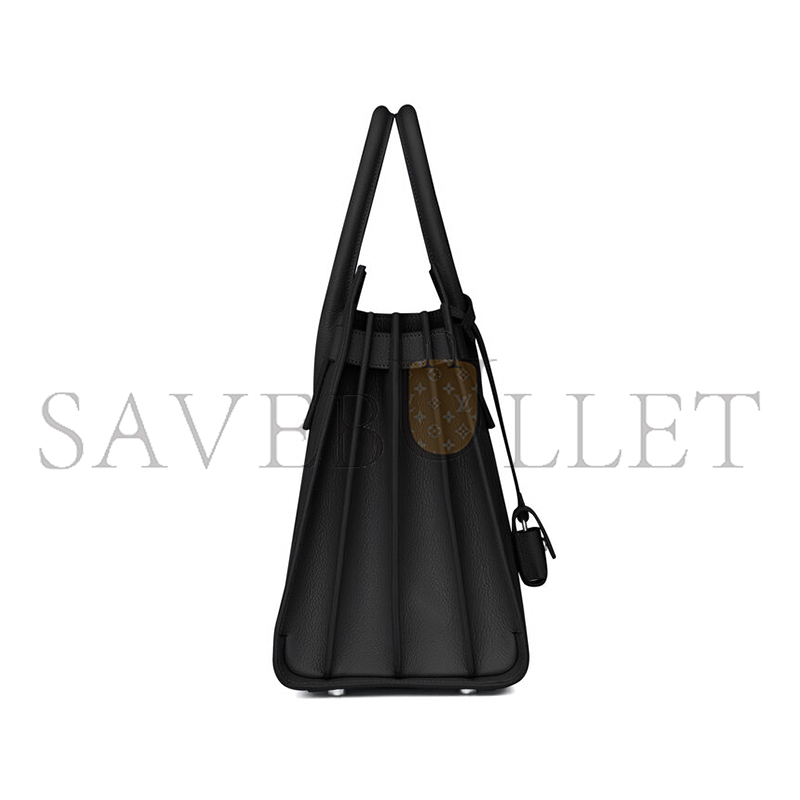 YSL SAC DE JOUR IN GRAINED LEATHER-SMALL 378299B681N1000 (32*25.5*15.5cm)