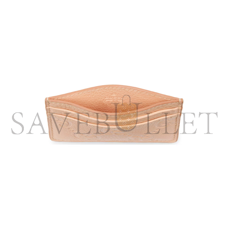 GUCCI GG EMBLEM CARD CASE 815883AAEEM6802 (10*7cm) GUCCI GG EMBLEM CARD CASE 815883AAEEM6802 (10*7cm)