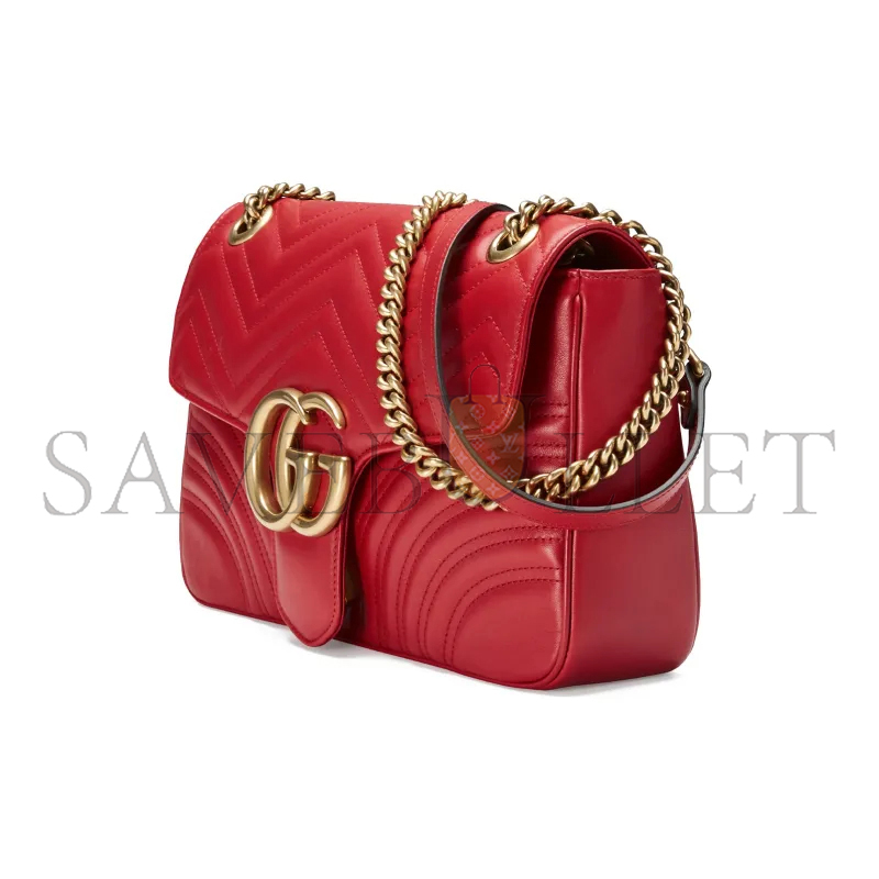 GUCCI GG MARMONT SHOULDER BAG 443496DTDIT6433 (31*19*7cm)