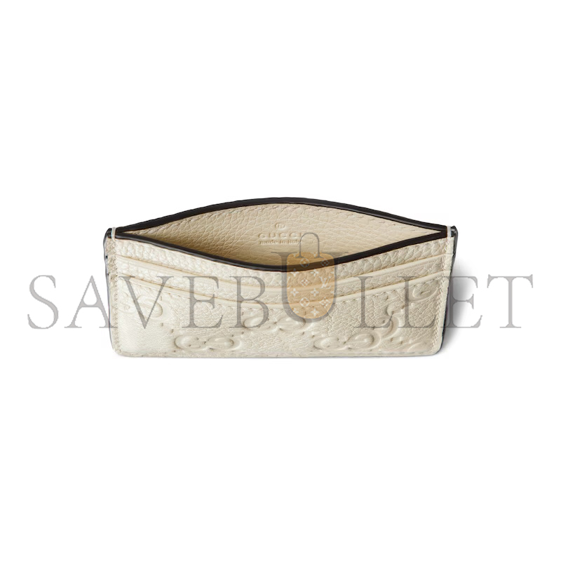 GUCCI GG EMBLEM CARD CASE 815883AAEEM9540 (10*7cm) GUCCI GG EMBLEM CARD CASE 815883AAEEM9540 (10*7cm)