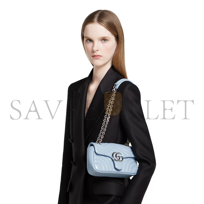 GUCCI GG MARMONT SMALL SHOULDER BAG 837280AAFA14928 (22*12.5*6cm) GUCCI GG MARMONT SMALL SHOULDER BAG 837280AAFA14928 (22*12.5*6cm)