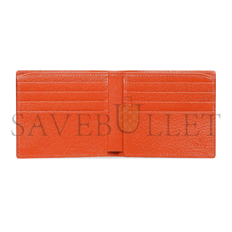 GUCCI ORANGE INTERIOR GG BI-FOLD WALLET 768243FACQC9743 (21*9cm) GUCCI ORANGE INTERIOR GG BI-FOLD WALLET 768243FACQC9743 (21*9cm)