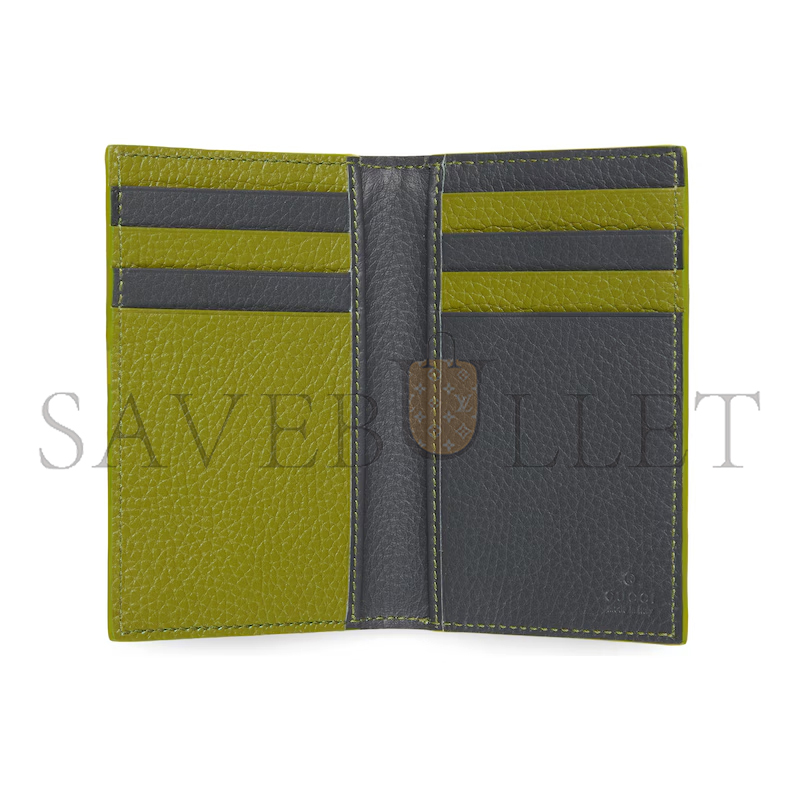 GUCCI GREY INTERIOR CARD CASE 817038AAEGG3743 (15*12cm)
