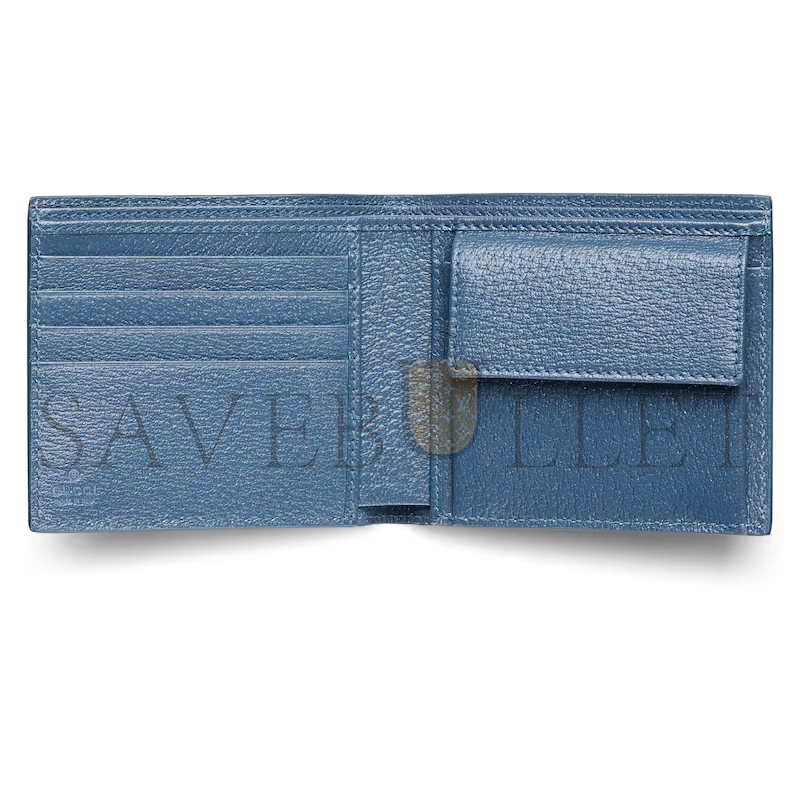 GUCCI BLUE INTERIOR GG COIN WALLET 768244FACQC1052 (21*9cm) GUCCI BLUE INTERIOR GG COIN WALLET 768244FACQC1052 (21*9cm)