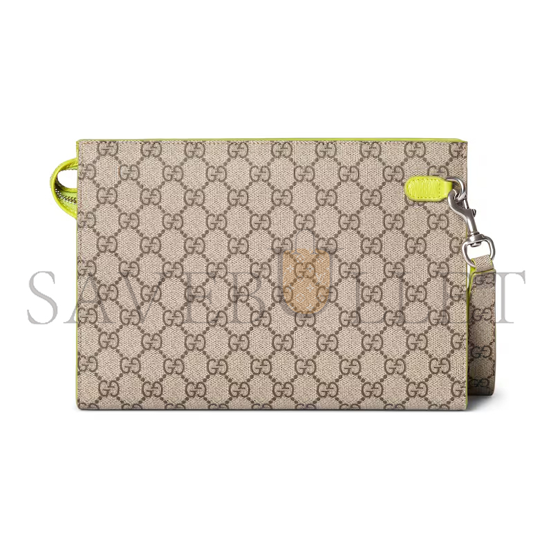 GUCCI BI-COLOR SMALL POUCH 768255FACQC9742 (26*18*6cm) GUCCI BI-COLOR SMALL POUCH 768255FACQC9742 (26*18*6cm)