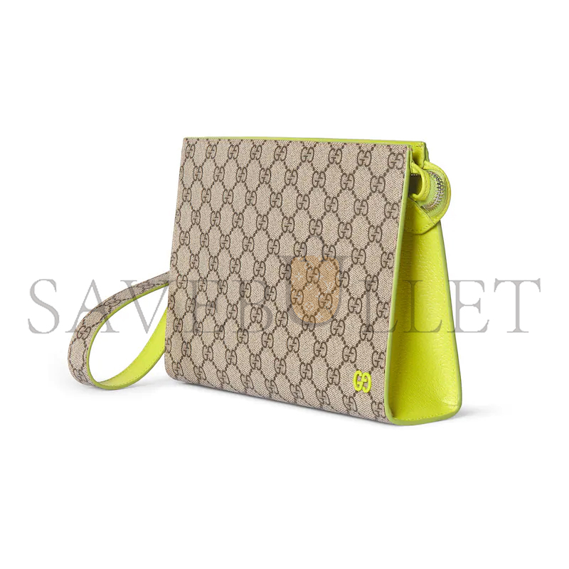 GUCCI BI-COLOR SMALL POUCH 768255FACQC9742 (26*18*6cm) GUCCI BI-COLOR SMALL POUCH 768255FACQC9742 (26*18*6cm)