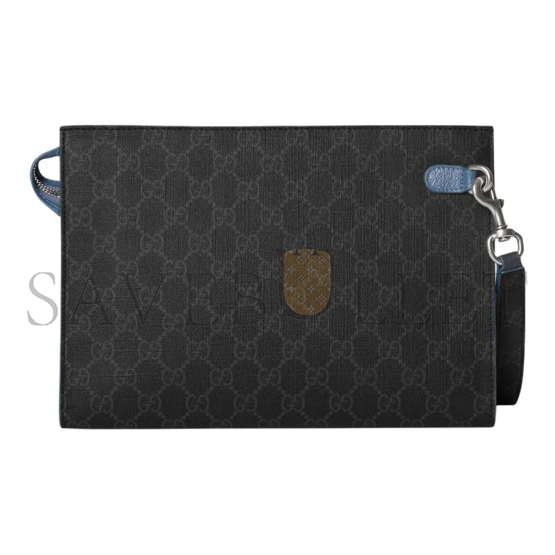 GUCCI GG POUCH WITH GG DETAIL ‎768255FACQC1052 (26*18*6cm)