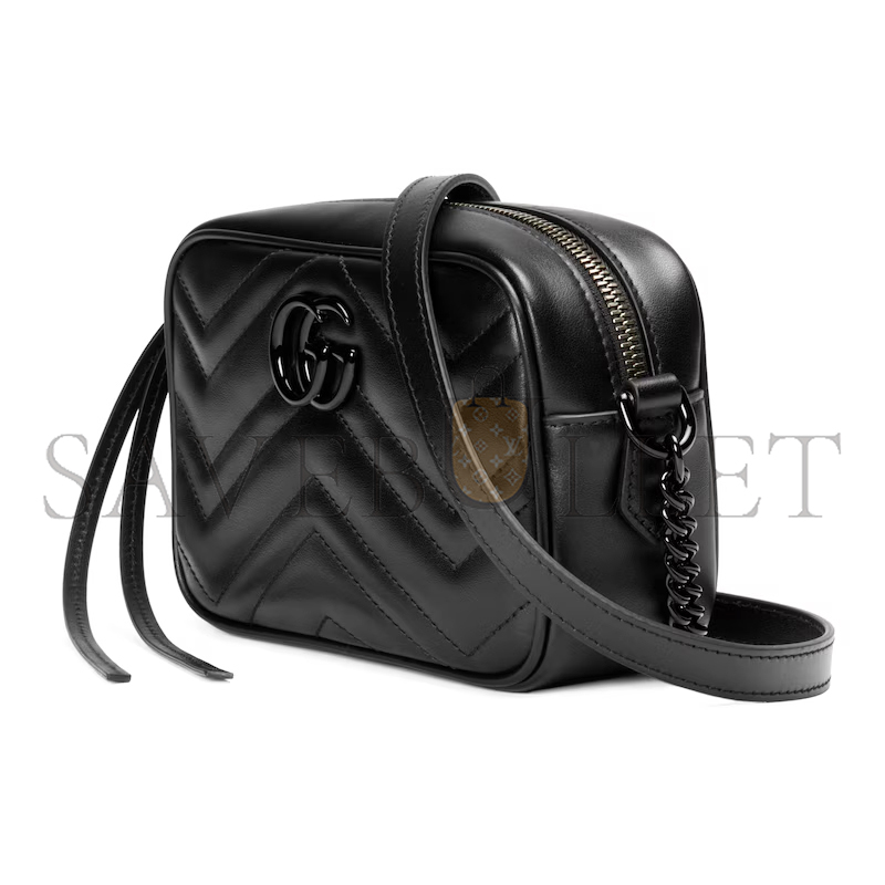 GUCCI GG MARMONT MINI CAMERA BAG ‎‎634936DTDHV1000 (18*12*6cm)