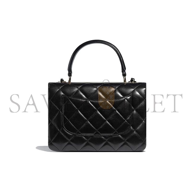 CHANEL TRENDY CC LAMBSKIN FLAP BAG A92236 Y60767 94305 (25*17*9cm)